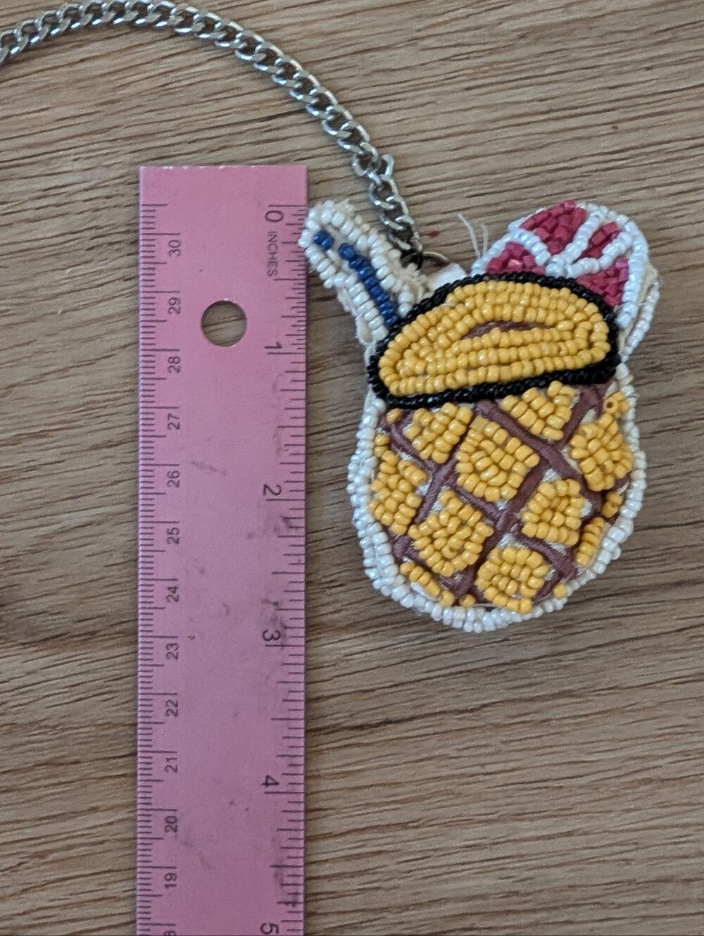 Hand Beaded 3D Bag Charms/ Keychains 12pc Lot - Picture 14 of 15